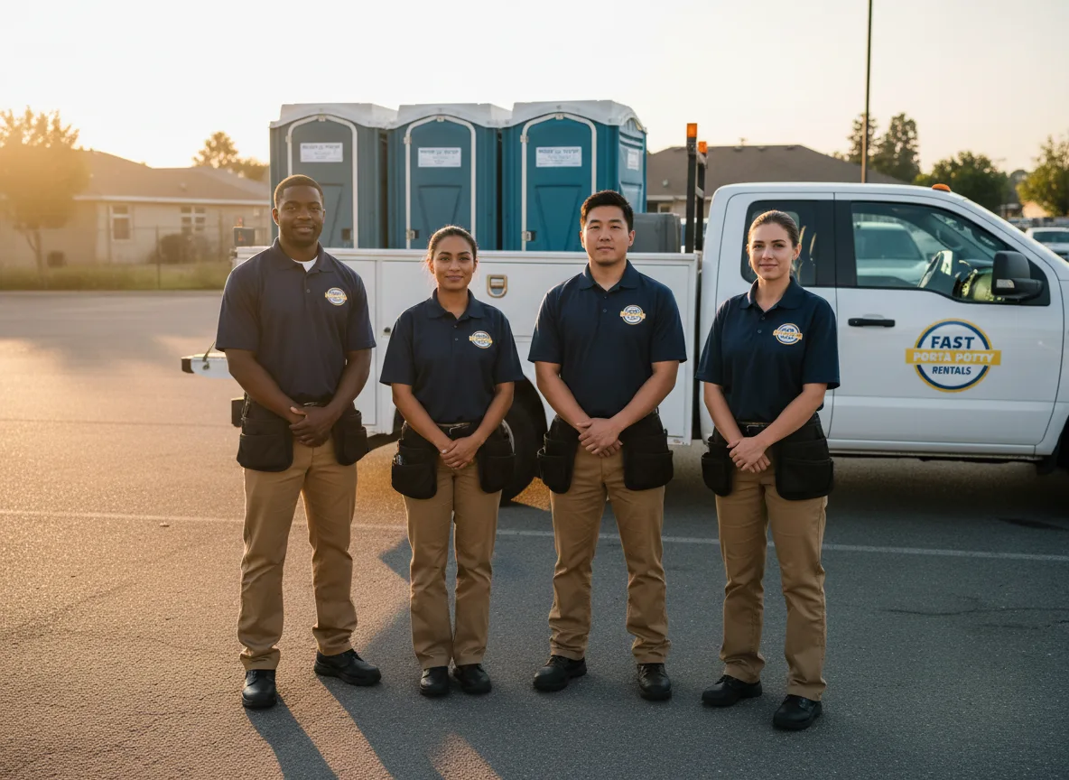 Standard Porta Potty Rentals company in Russellville, OH